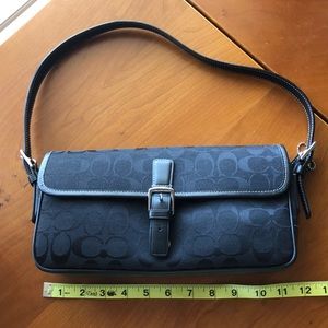 Black Coach Shoulder Bag